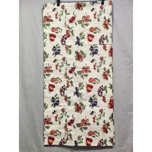 Longaberger Orchard Fruit Medley Window Valance 72" X 18" 2723530 Cottagecore‎